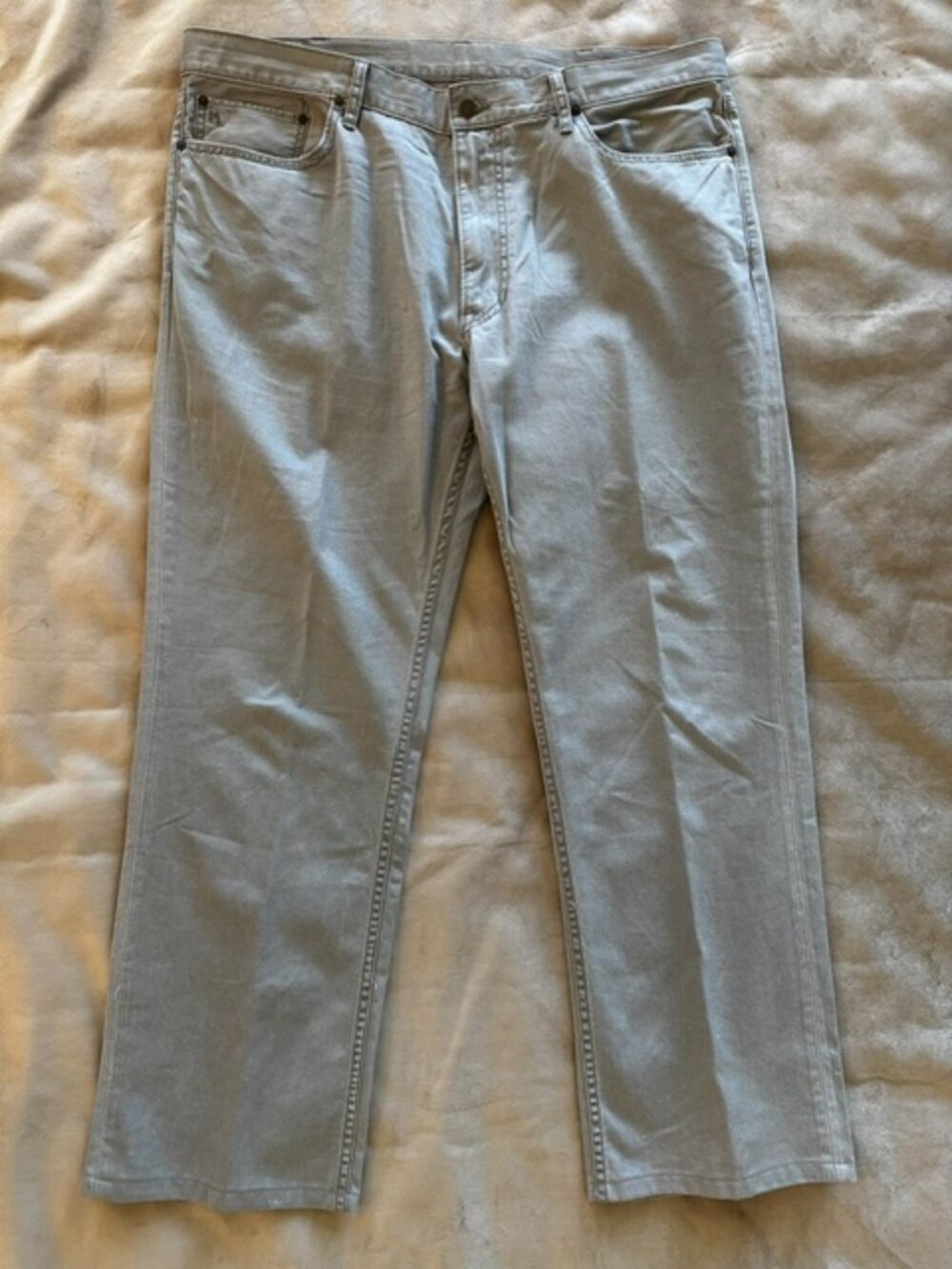 Polo Ralph Lauren 650 Pants Mens 40x32 Straight Leg Cotton Twill Crown Classic